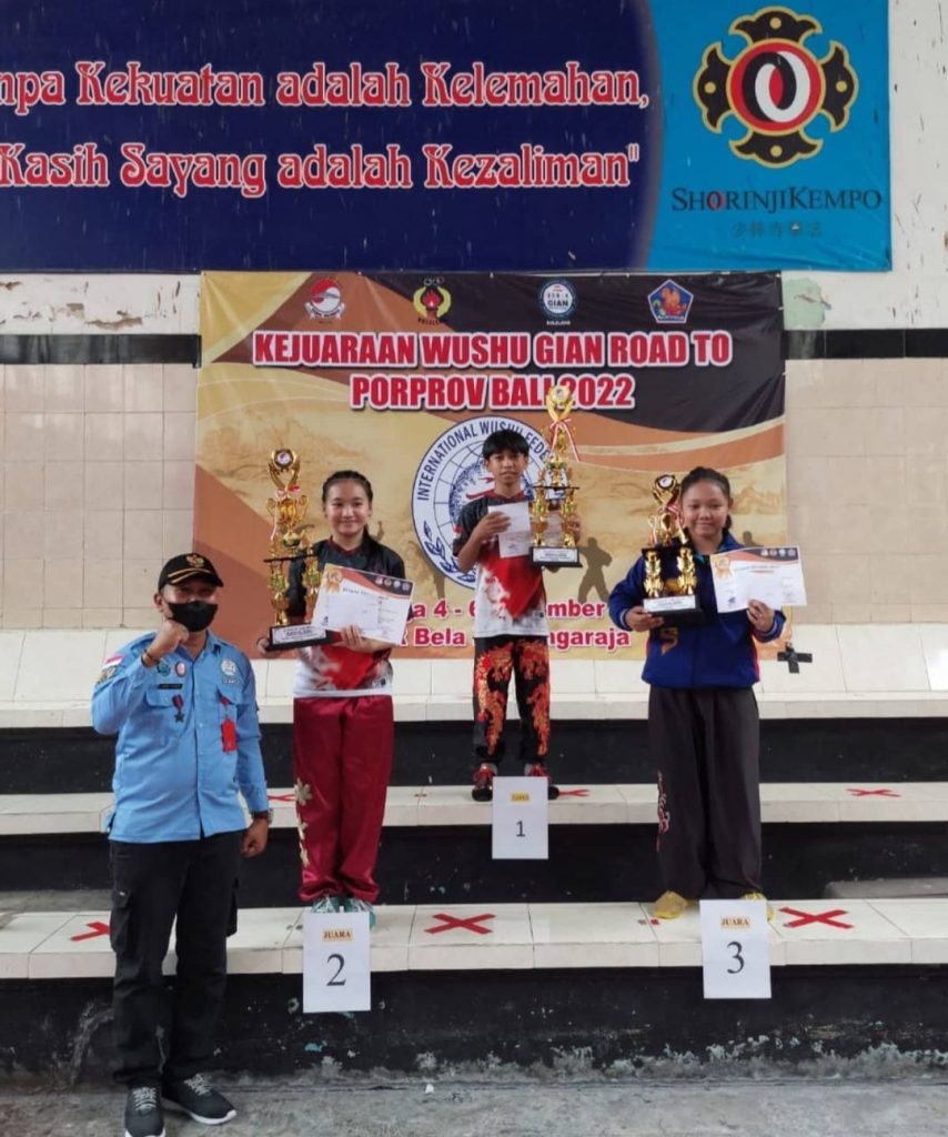“SISWA SPENDA BERPRESTASI” CABANG WUSHU