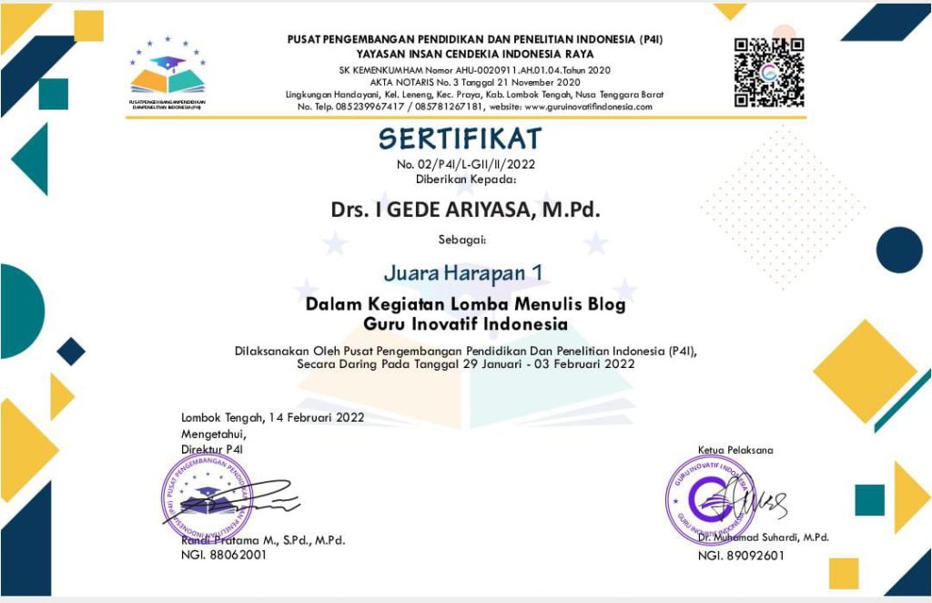 PRESTASI GURU SPENDA